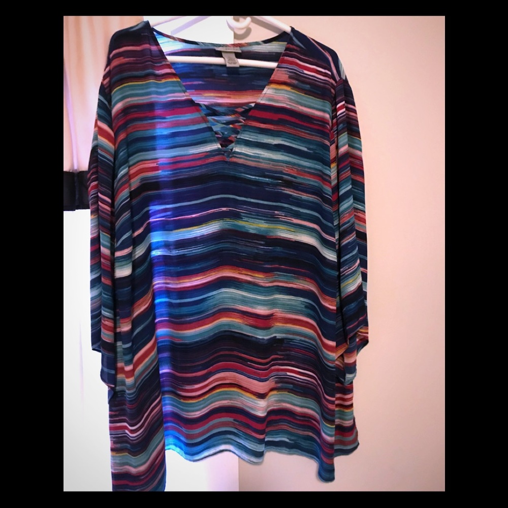 Catherine’s  Tunic Blouse Size 4x 30/32